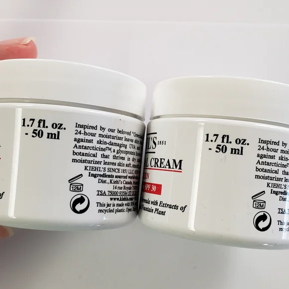 x2 Kiehl's Sunscreen Ultra Facial Cream 100 ml total - Picture 4 of 10